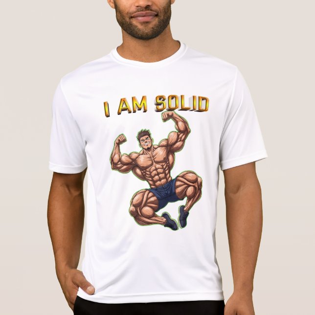 CAMISETA I AM SOLID  (Frente)