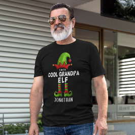 Camiseta I am The Cool Grandpa Elf Funny Elf