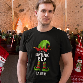 Camiseta I am The Drunk Elf - Funny Christmas
