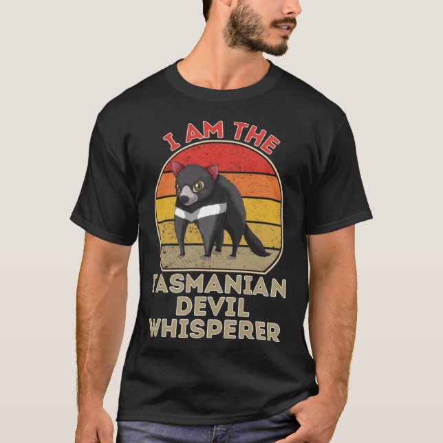 Camiseta I Am The Tasmanian Devil Whisperer (Frente)