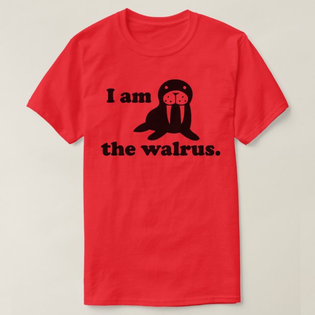 Camiseta I Am The Walrus (Frente do Design)
