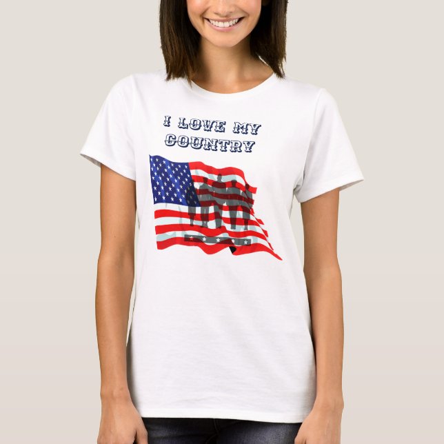 Camiseta I Am USA (Frente)