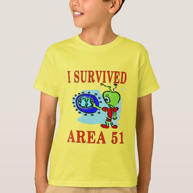 Camiseta I Área Sobrevivida 51 (Frente)