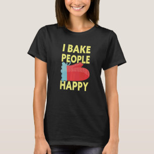 Camiseta I Assar Pessoas Happy Baking Baker
