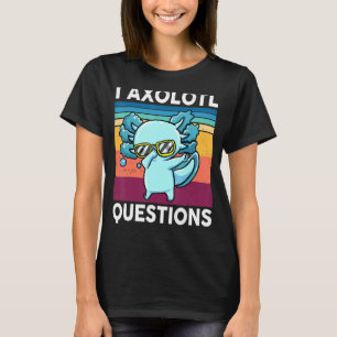 Camiseta I Axolotl Interroga Crianças Cute Axolotl Dab Juve