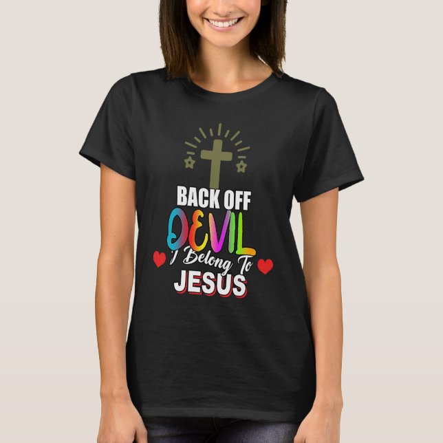 Camiseta I Belong To Jesus Christian  Sarcastic (Frente)