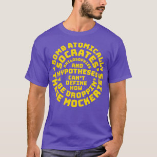 Camiseta I Bombardeio Em Letras