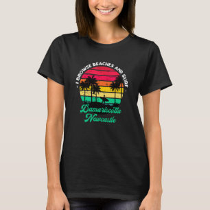 Camiseta I Browse Beaches And Surf Damariscotta Newcastle S