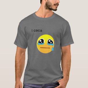 Camiseta I Caca Ícone Cry Design