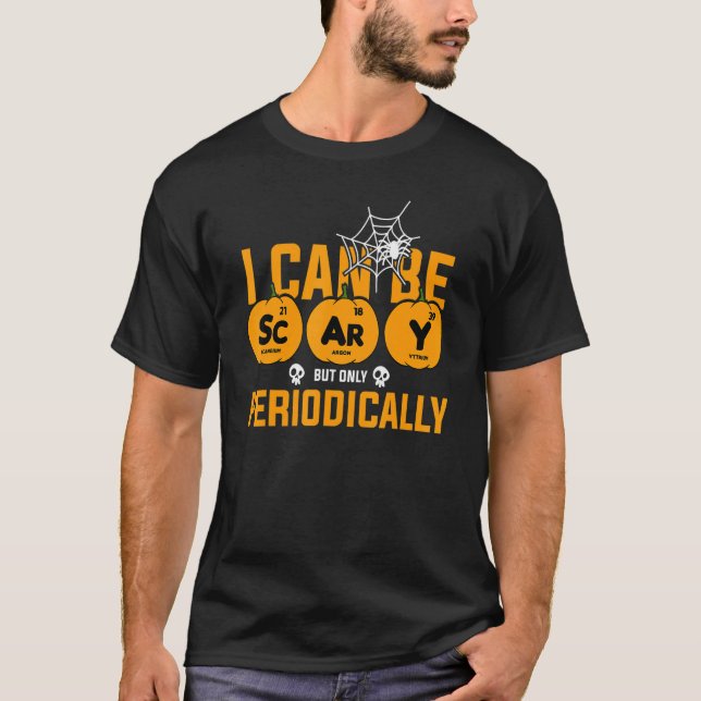 Camiseta I Can Be Scary But Only Periodically Lazy Hallowee (Frente)