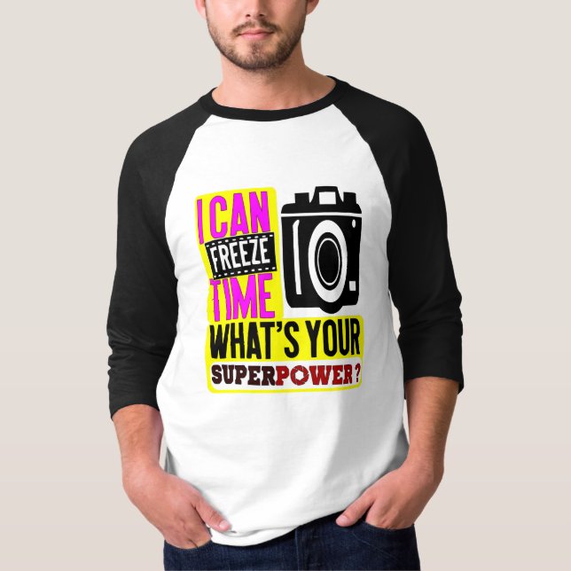 Camiseta i can freeze time (Frente)