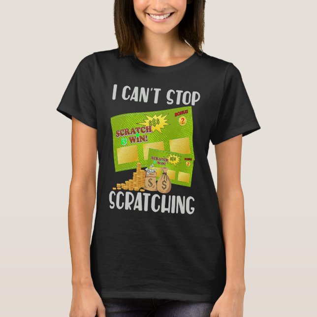 Camiseta I Can't Stop Scratching Men Women  Bingo  5 (Frente)