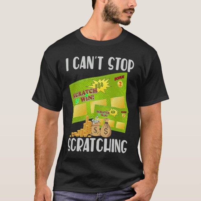 Camiseta I Can't Stop Scratching Men Women  Bingo  5 (Frente)