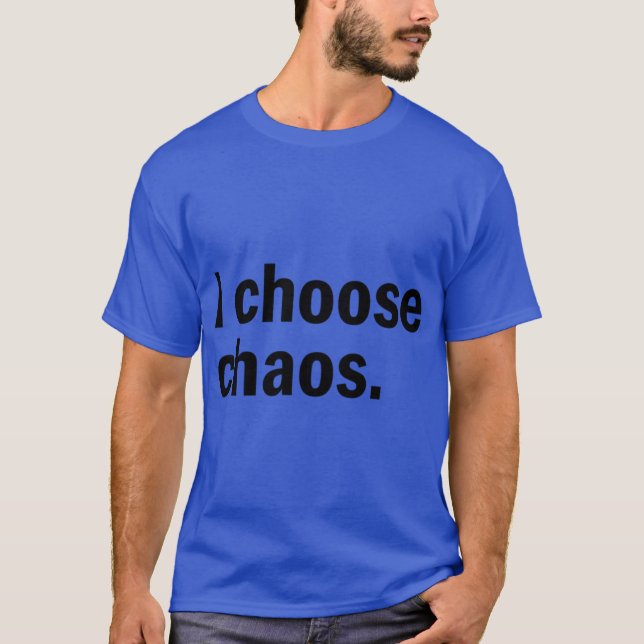 Camiseta I chaos chaos vintage (Frente)