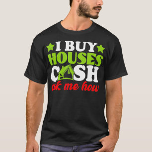 Camiseta I Comprar Casas de Agente Imobiliário de Caixa Mul