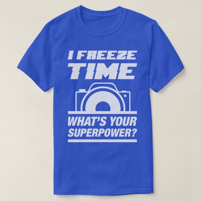 Camiseta I congela Time 1 (Frente do Design)