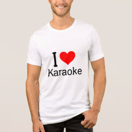 Camiseta I (coração) Karaoke