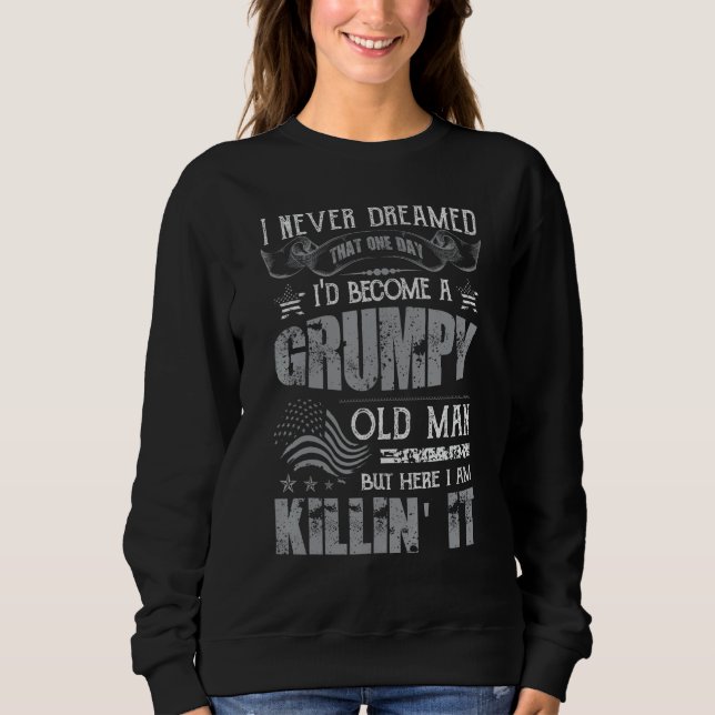 Camiseta I d Become A Grumpy Old Man Grumpy Old Man Father  (Frente)