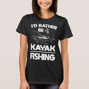 Camiseta I d preferencialmente ser arte de pesca kayak