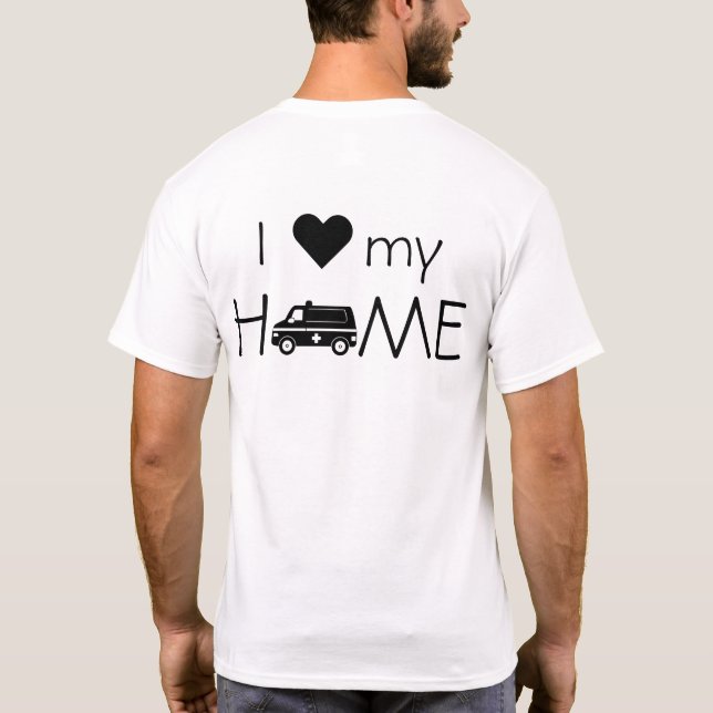 Camiseta I da Ambulância (Verso)
