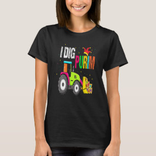 Camiseta I Dig Purim Hamantaschen Trator Jewish Todlers B