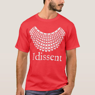 Camiseta I Dissent Shirt I Dissent Collar Rbg For Women I D