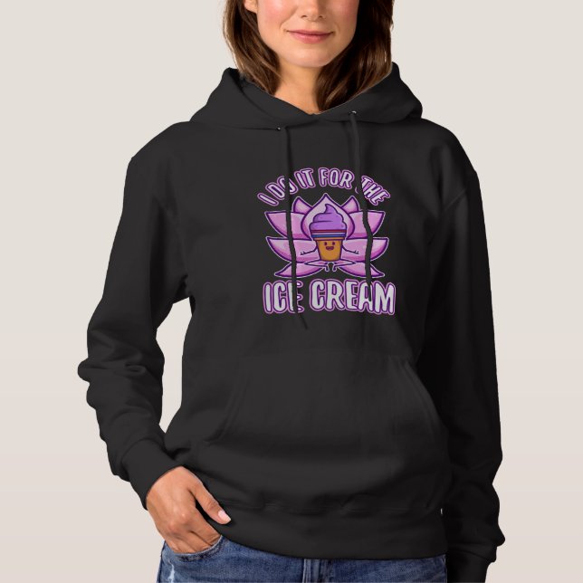 Camiseta I Do It For The Ice Cream (Frente)
