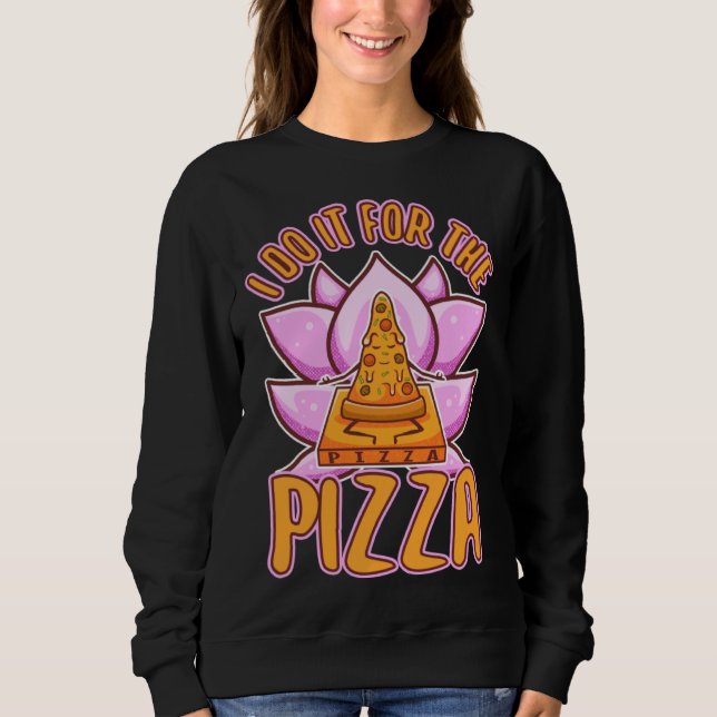 Camiseta I do it for the Pizza 1 (Frente)