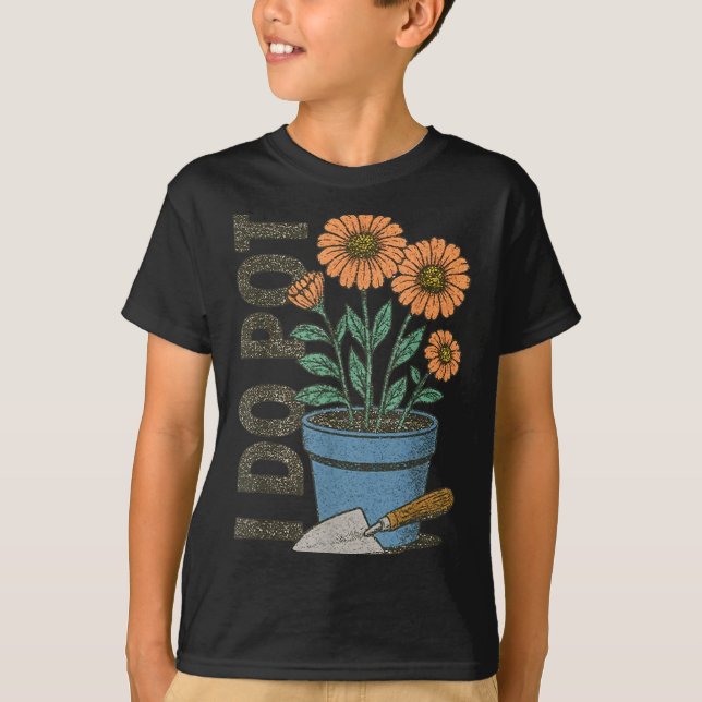 Camiseta I Do T Funny Gardening Funny Smoker  (Frente)