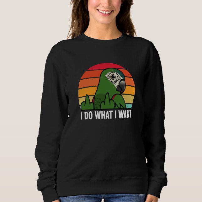 Camiseta I Do What I Want Parrot I Hahns Macaw (Frente)
