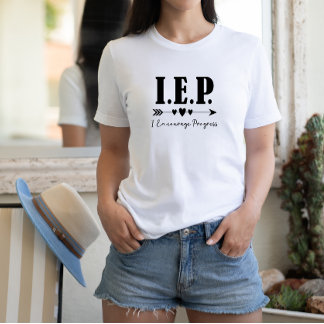 Camiseta I.E.P. - Eu Encorajo o Progresso do Professor Espe
