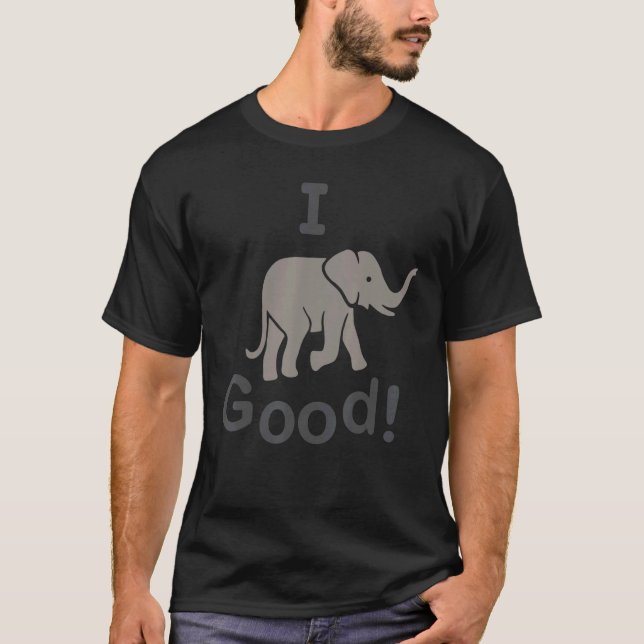 Camiseta I Elefante Good (Frente)