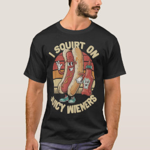 Camiseta I Esguicho Em Utenciosas Lembram-Se Humor Diversão