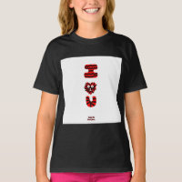I Felpudo U Meninas Black Basic T Shirt