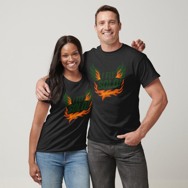 Camiseta I_Fly_Solo,_Ignite_Your_Spirit! (Unissex)