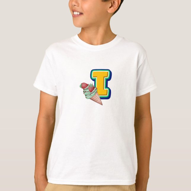 Camiseta I for Ice cream (Frente)