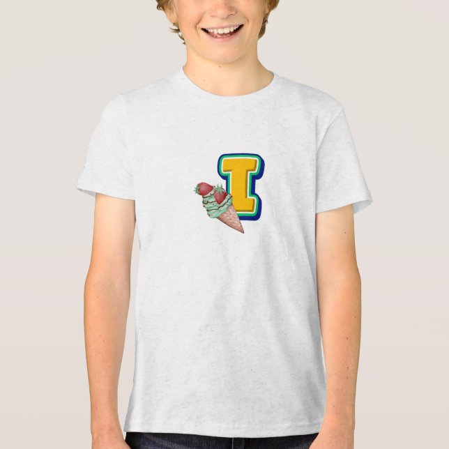 Camiseta I for Ice cream (Frente)