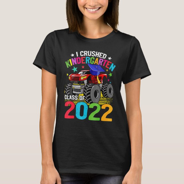 Camiseta I Formatação de Caminhão do Monstro Cruzado 20 (Frente)