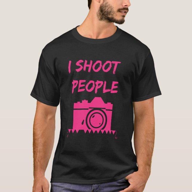 Camiseta I Fotografar Pessoas (Frente)