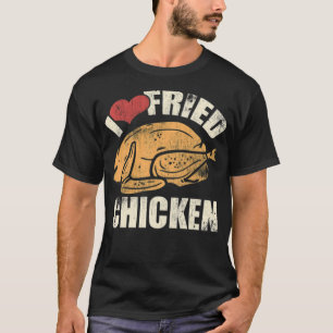 Camiseta I Fried Chicken Comida Chef Cook Foodie chef (mach