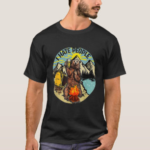 Camiseta I Hate People Joke Sarcastic Family