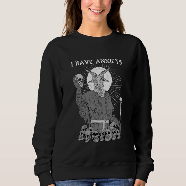Camiseta I Have Anxiety I Satanic Verses (Frente)