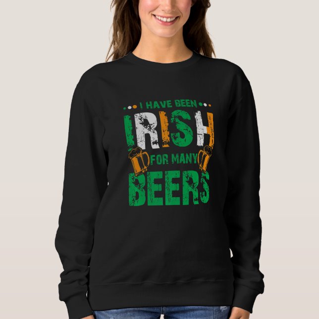 Camiseta I Have Been Irish For Many Beers Funny St Patrick' (Frente)