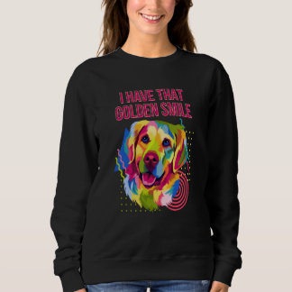 Camiseta I Have that Golden Smile Golden Retriever