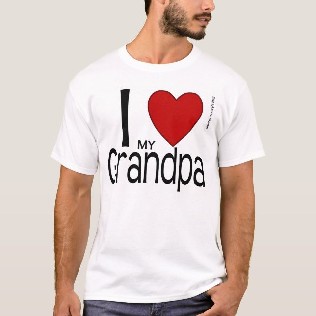 Camiseta I Heart Avô Shirt (Frente)