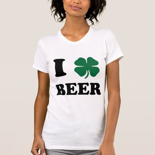 Camiseta I Heart Beer (Frente)