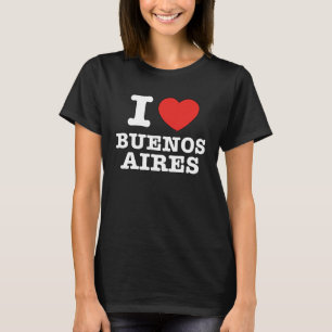 Camiseta I Heart Buenos Aires Argentina Argentinean Love