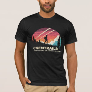 Camiseta I Heart Chemtrails T-Shirt: Conspiração Engraçada
