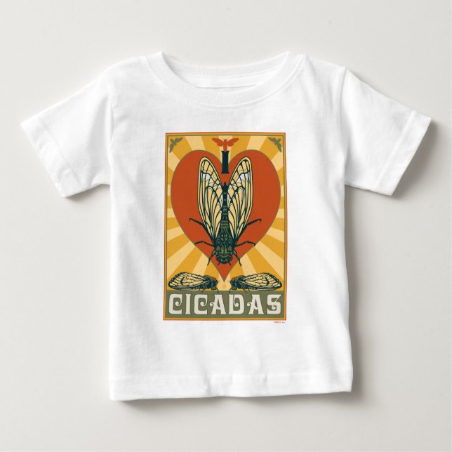 Camiseta I Heart Cicadas (Frente)