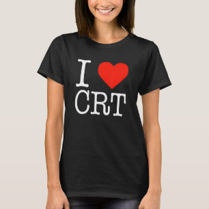 Camiseta I Heart Crt Race Theory Racial Justice